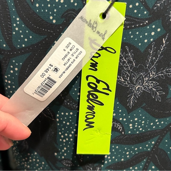 NWT Sam Edelman “Ditsy-Print” Midi Dress - Picture 6 of 7